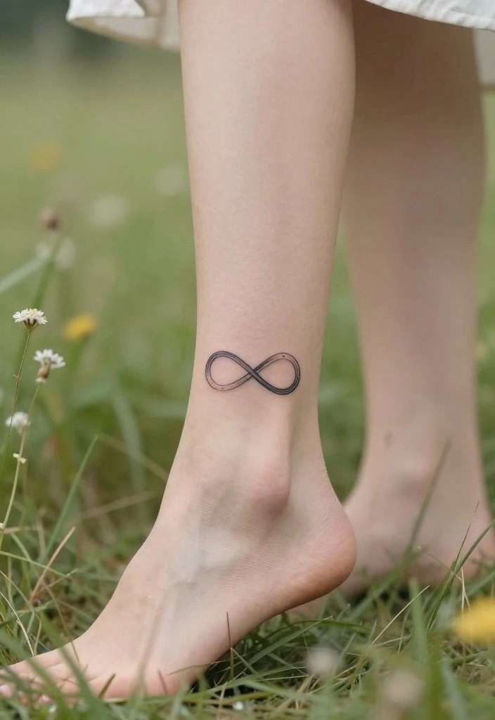Invisible Tattoo Ideas Every Woman Saves (Minimal & Meaningful) - 2. The Infinity Symbol 1