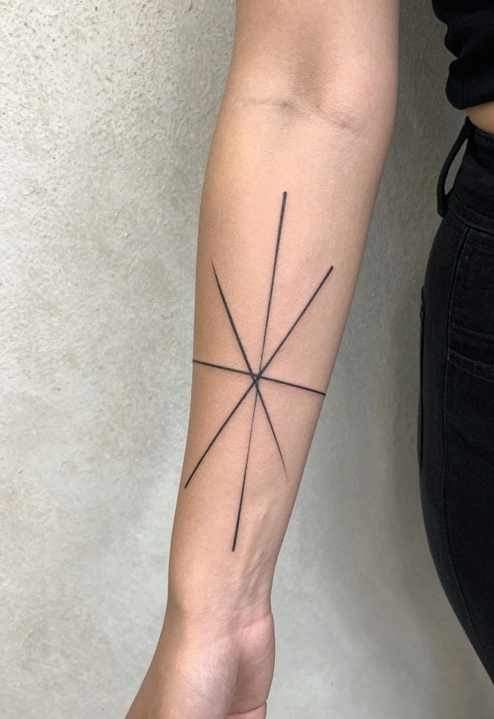 Invisible Tattoo Ideas Every Woman Saves (Minimal & Meaningful) - 5. Geometric Shapes 1