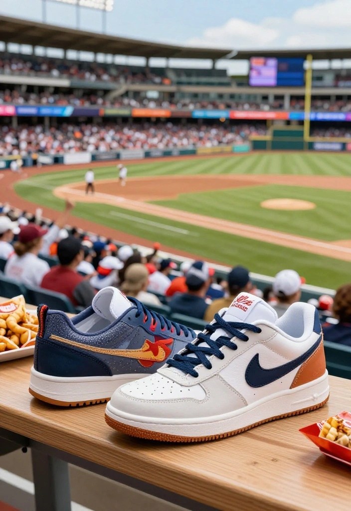 10 Chic Baseball Game Outfits That'll Have Everyone Asking for Your Style Secrets! - 10. Stylish Sneakers to Tie it All Together 1