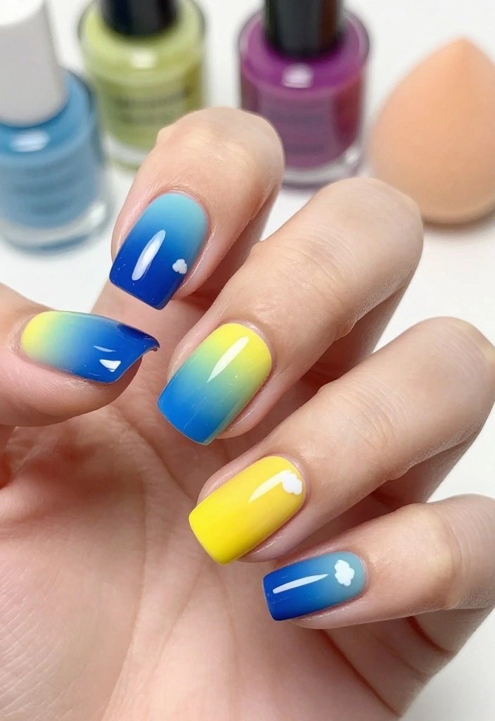 10 Whimsical Nail Designs That Will Make You Smile Every Time You Look at Your Hands! - 1. Rainbow Dreams 1