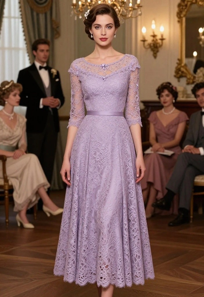 8 Stunning Evening Wear Styles That'll Leave Everyone in Awe! - 7. Vintage-Inspired Evening Wear 1