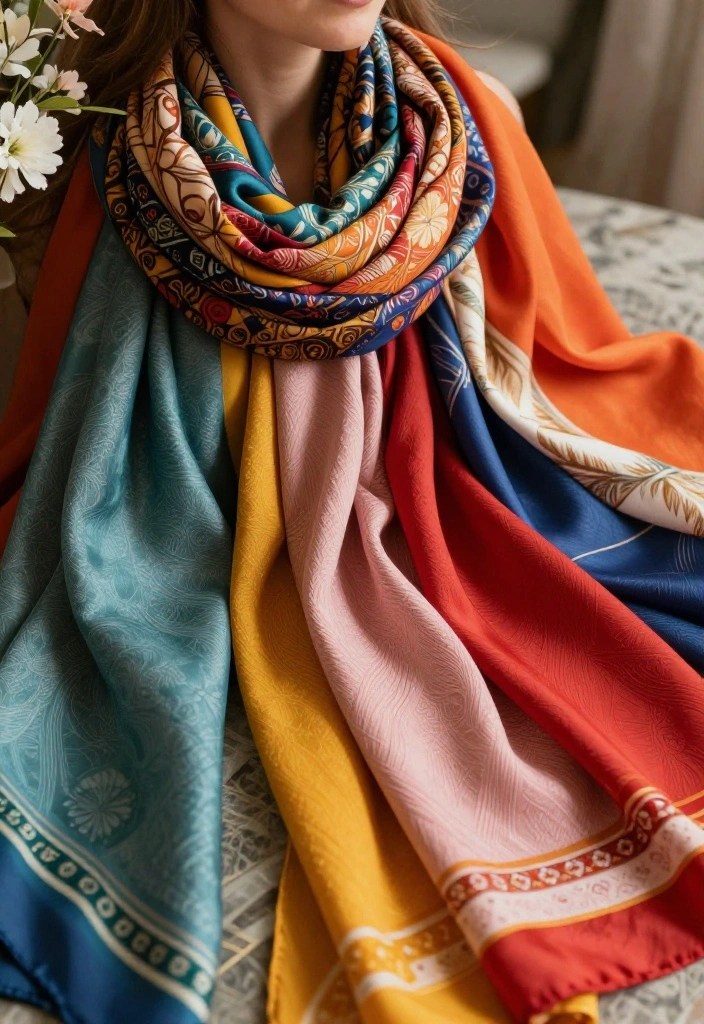 8 Trendy Accessories to Elevate Your Bixie Haircut Game! - 3. Playful Scarves 1