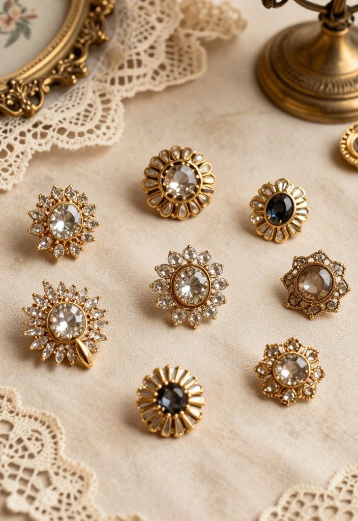 8 Trendy Accessories to Elevate Your Bixie Haircut Game! - 7. Vintage Brooches 1