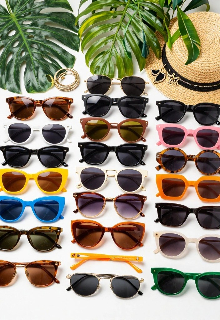 8 Trendy Accessories to Elevate Your Bixie Haircut Game! - 8. Funky Sunglasses 1