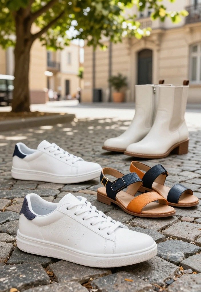 What to Pack for a 7-Day Europe Trip (Aesthetic Edition) – Your Ultimate Guide! - 2. Comfortable yet Stylish Footwear 1