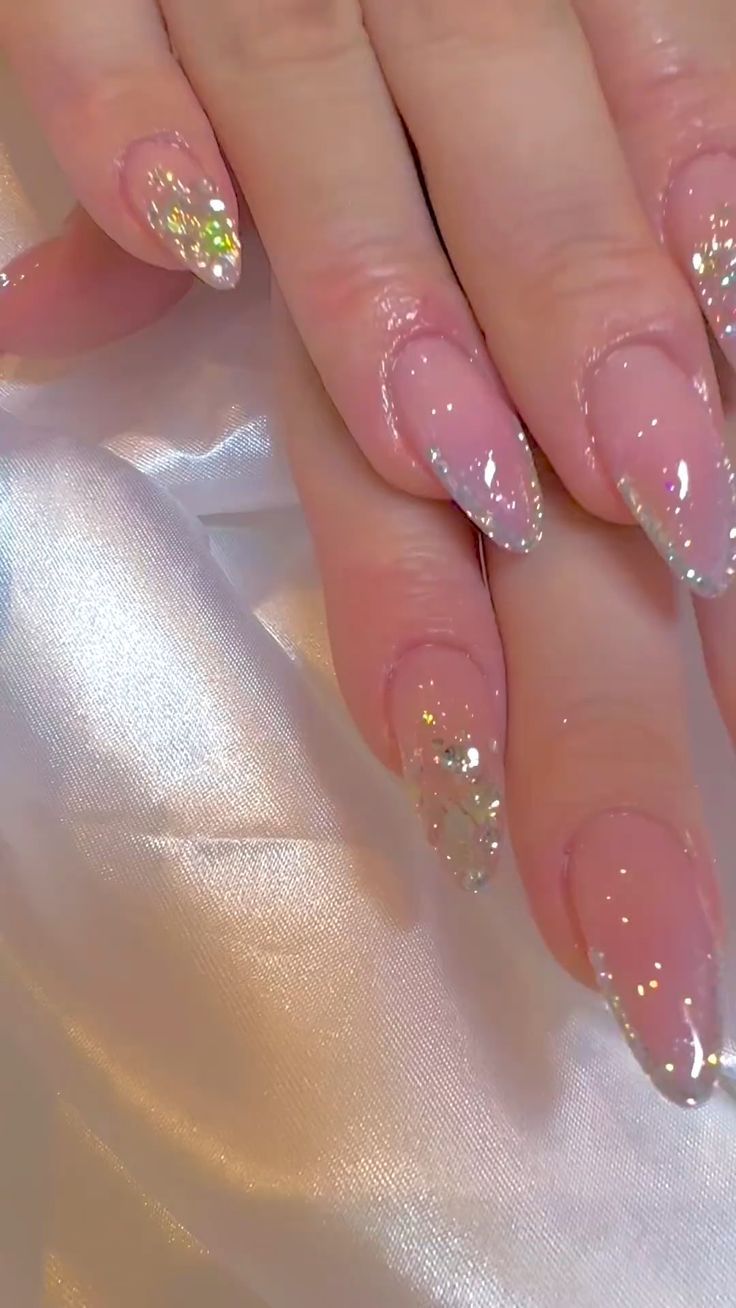 10 Stunning Jelly Nails Designs You Need to Try This Season! - 3. Starry Night 1