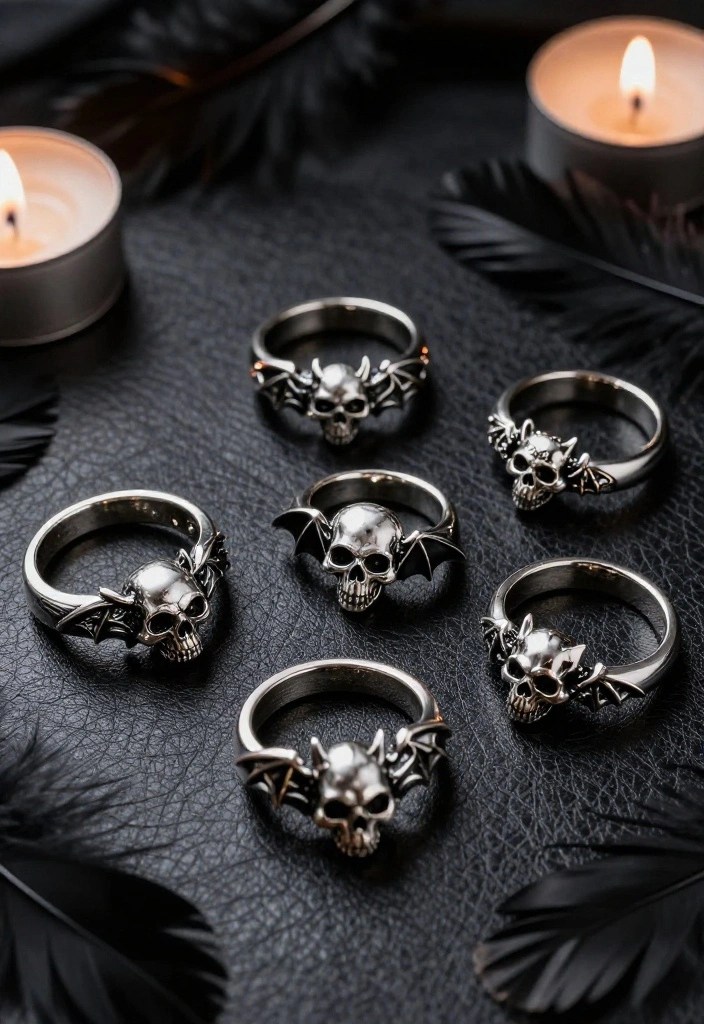 14 Edgy Knuckle Rings That Will Make a Statement (Warning: #7 Is Not for the Faint-Hearted!) - 5. Gothic Inspirations 1