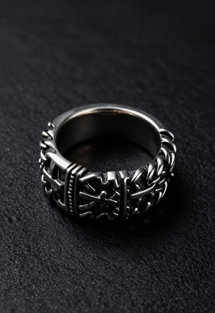 14 Edgy Knuckle Rings That Will Make a Statement (Warning: #7 Is Not for the Faint-Hearted!) - 7. The Daring Double Ring 1