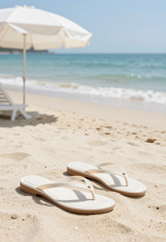 Discover the Best Sandals for a European Summer Trip (Stylish + Comfortable)! - 5. Elegant Flip-Flops 1